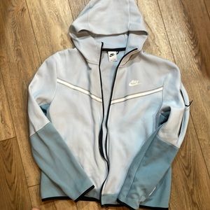 Nike  men's zip up hooded sweatshirt, size large